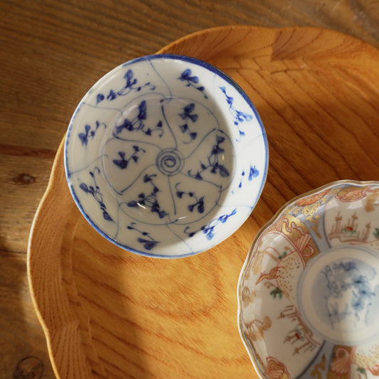 【2個セット】染付なずな紋小鉢 - Kotto Shop