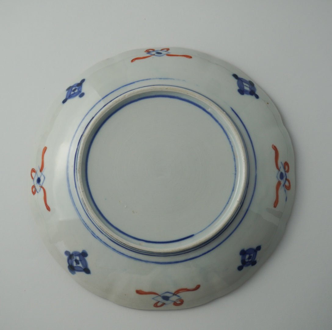 景色を映す、明治色絵の7寸皿 - Kotto Shop