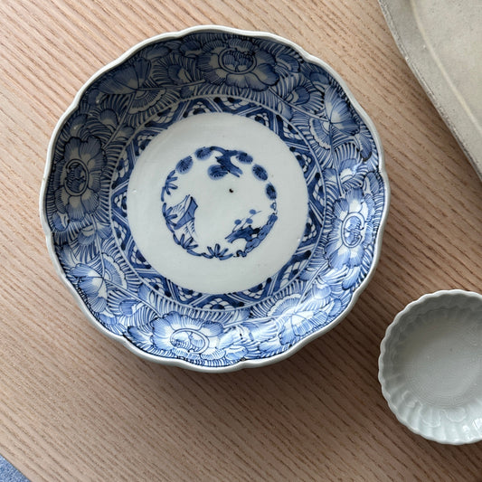 古伊万里線描き7寸皿 - Kotto Shop