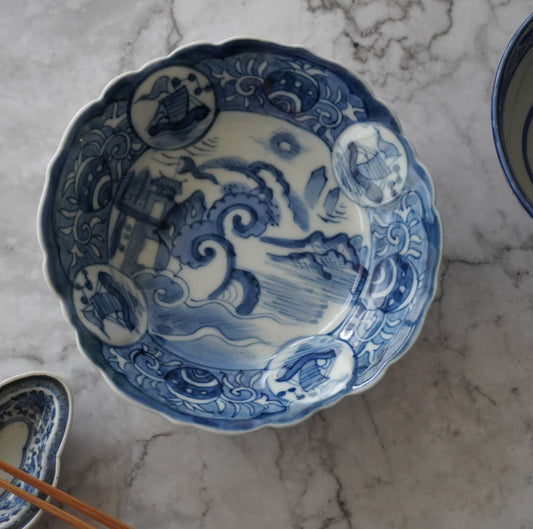 染付の風合いを楽しむ取り皿 - Kotto Shop