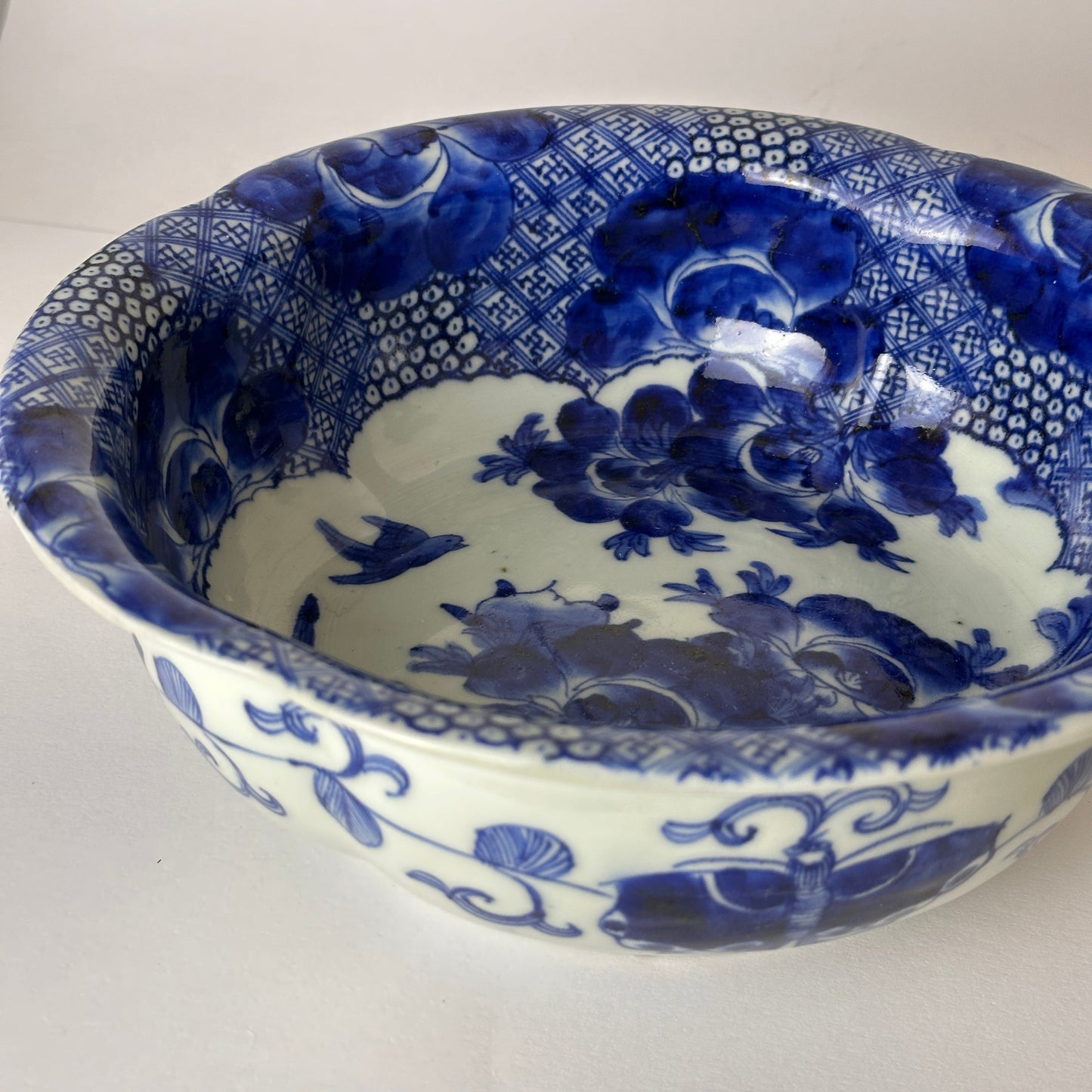 華咲くベロ藍鉢 - Kotto Shop