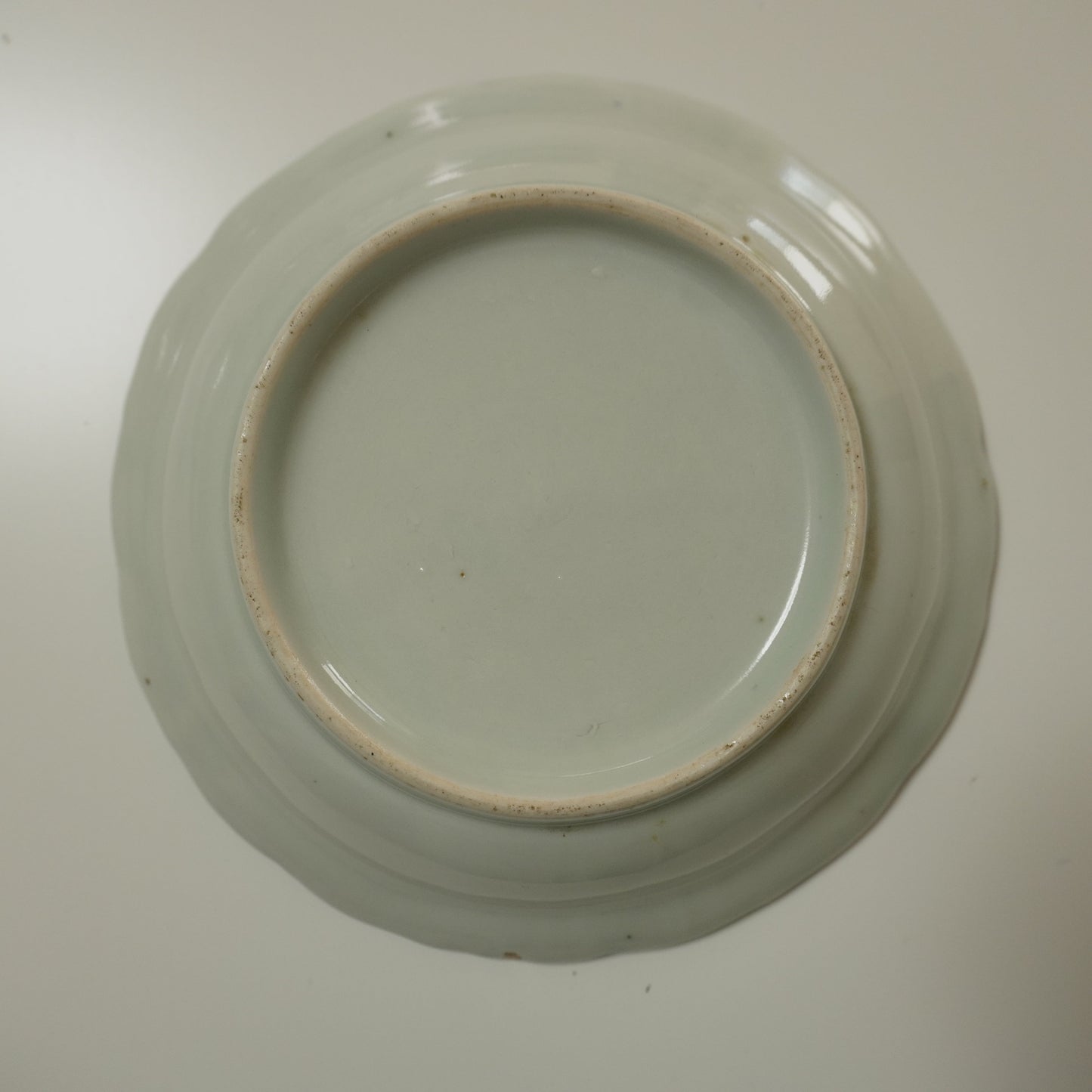 古伊万里染付輪花縁皿 - Kotto Shop