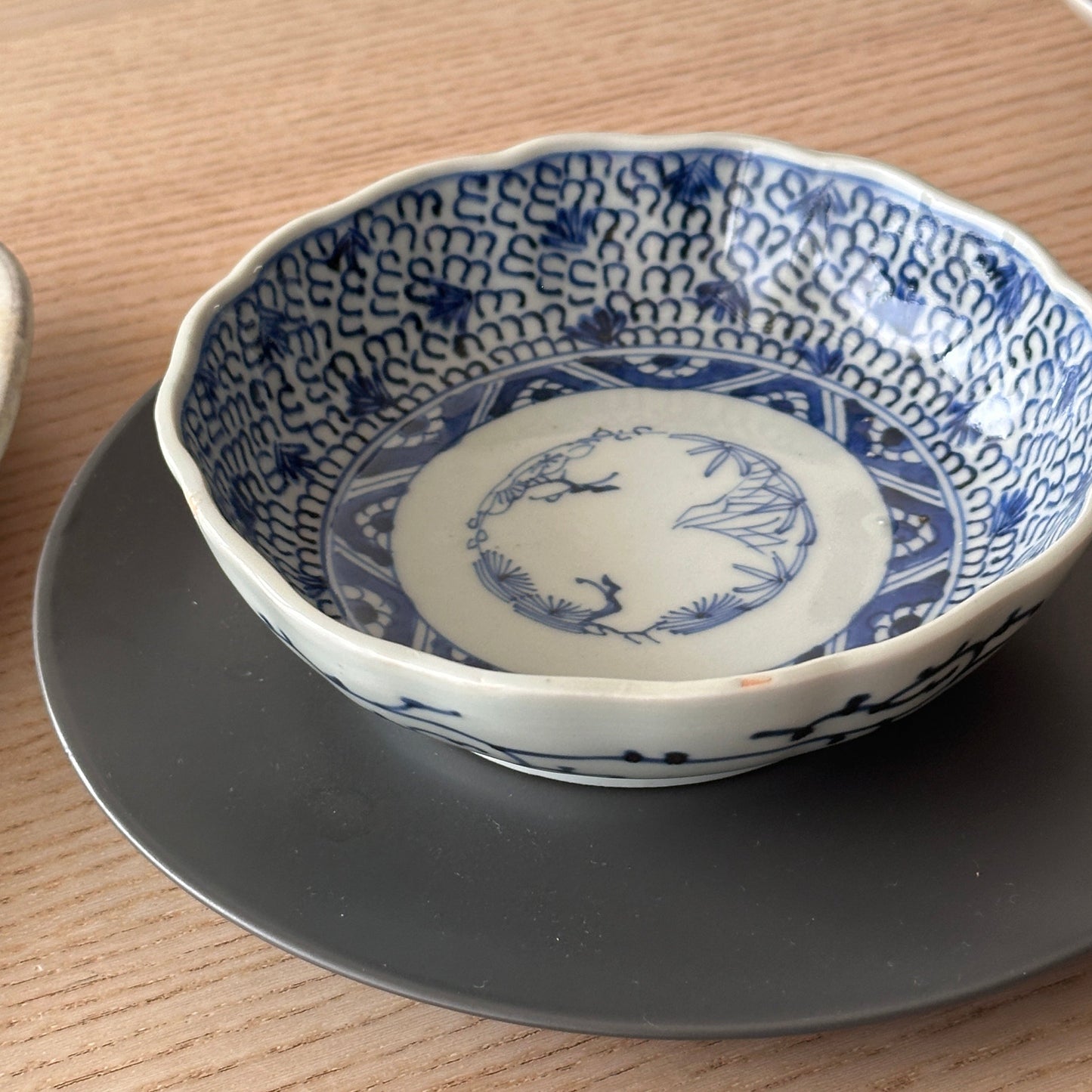 明治伊万里微塵唐草なます - Kotto Shop