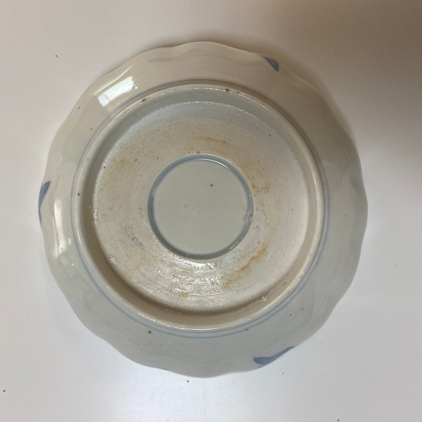 淡い色味の鳳凰図古伊万里なます皿 - Kotto Shop