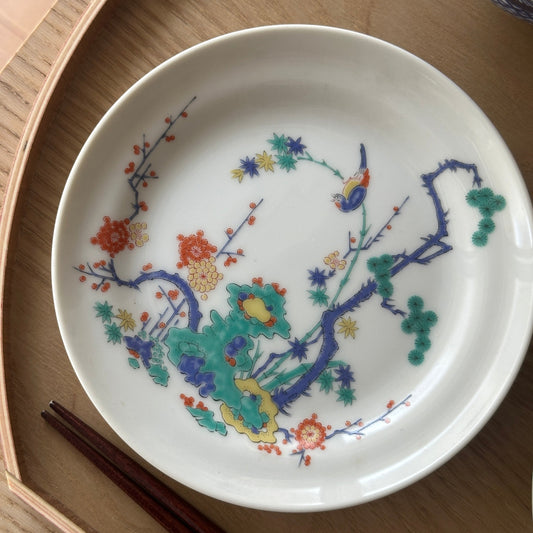 色絵柿右衛門風取り皿 - Kotto Shop