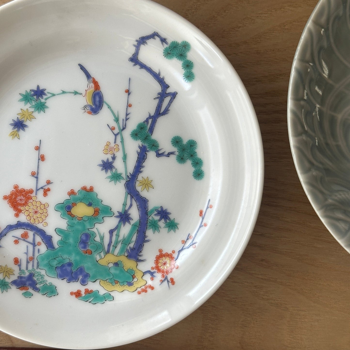 色絵柿右衛門風取り皿 - Kotto Shop