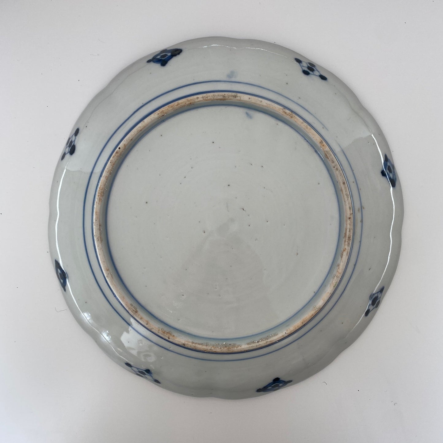 山水と鶴の景色絵 八寸皿 - Kotto Shop