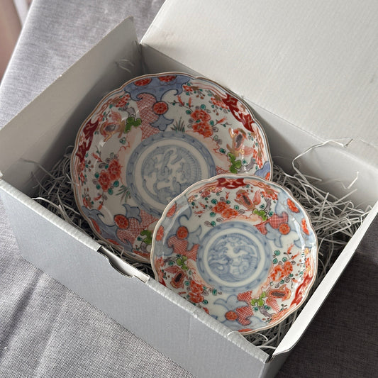 【限定セット】古伊万里の色絵華やぎセット - Kotto Shop