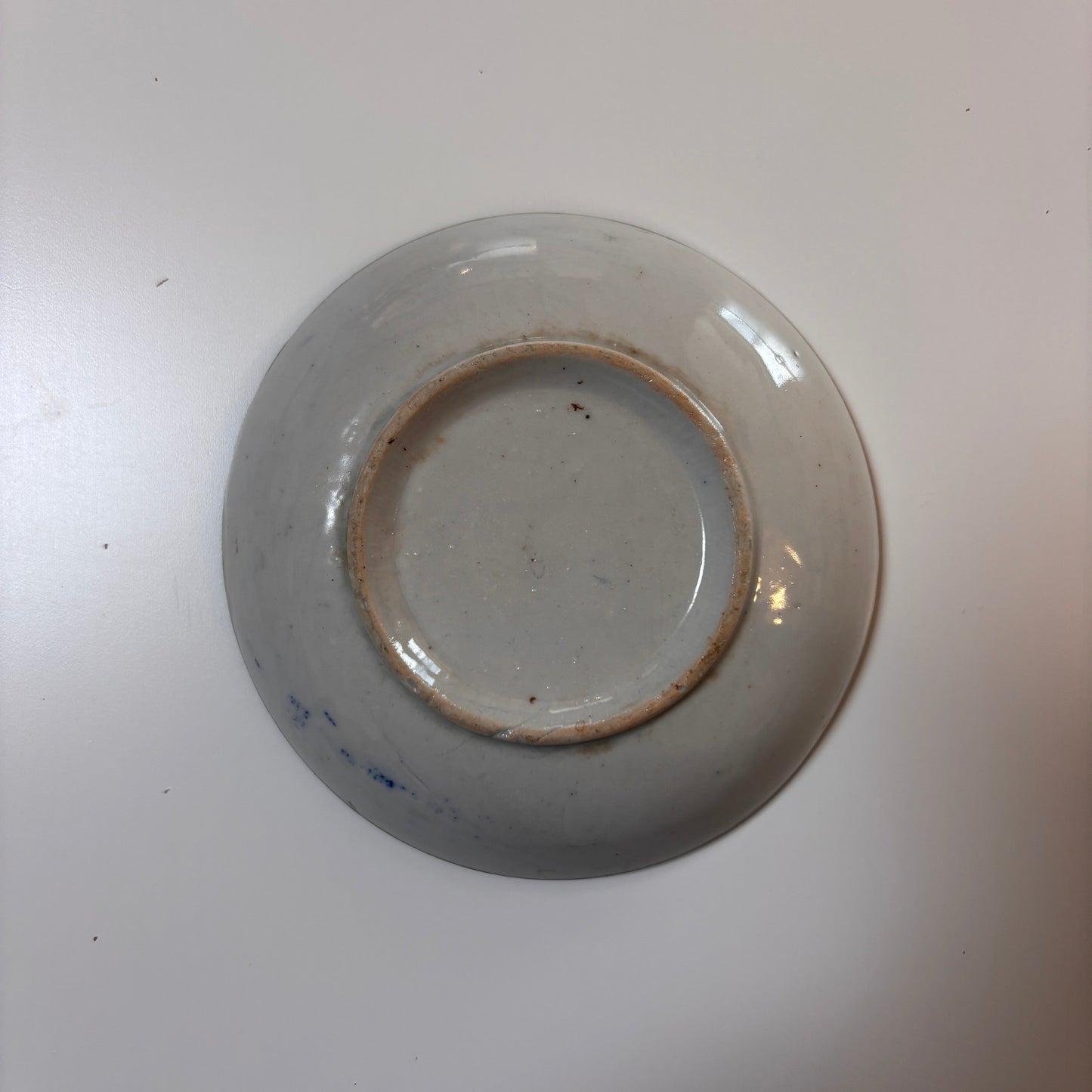 梅柄がレトロな印判ブルー小皿 - Kotto Shop