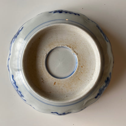 麒麟が駆ける色絵なます皿