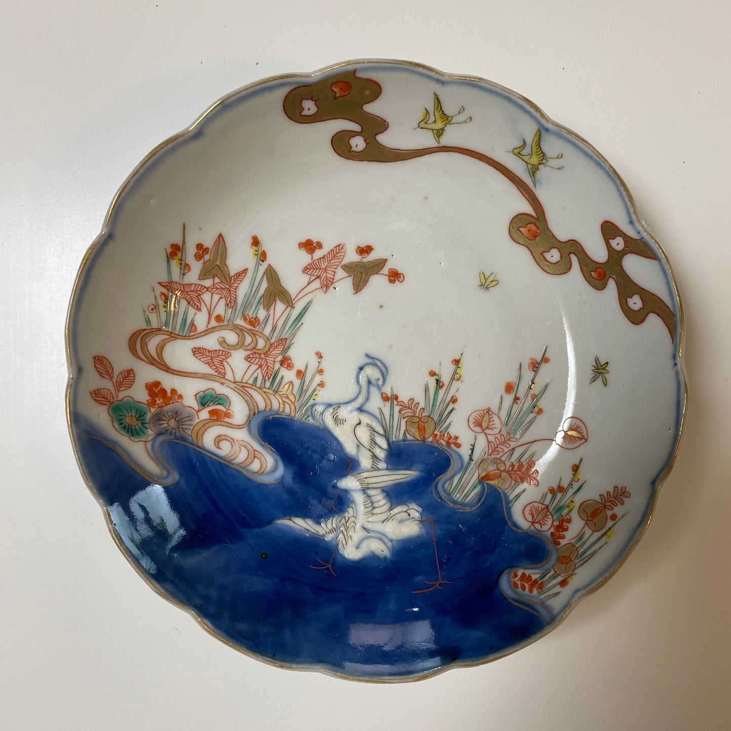 取り皿にもちょうどいい明治伊万里中皿