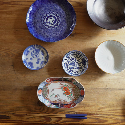 【2枚セット】様々な用途に使える染付小皿 - Kotto Shop