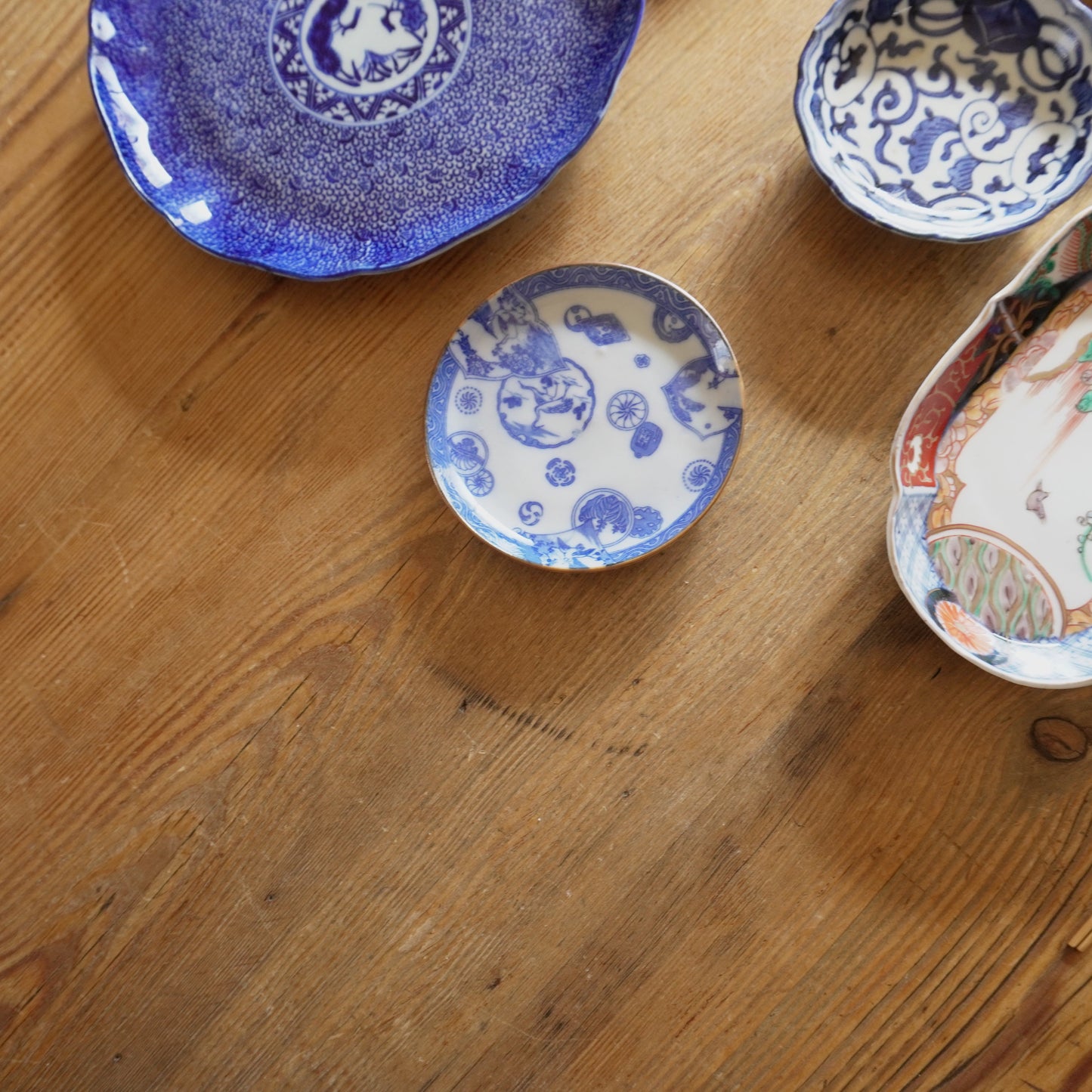 【2枚セット】様々な用途に使える染付小皿 - Kotto Shop