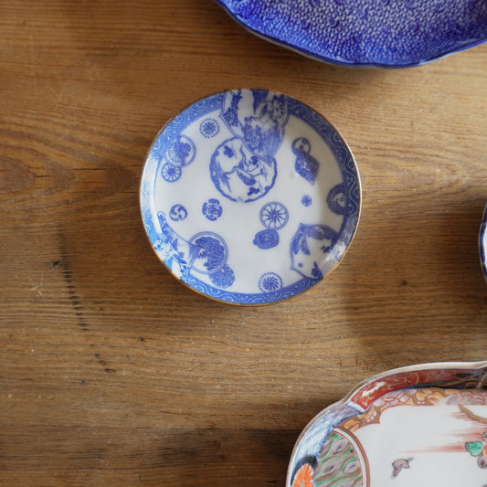 【2枚セット】様々な用途に使える染付小皿 - Kotto Shop