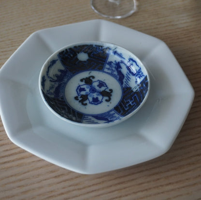 【2客セット】藍の陰影をたのしむ、印版小皿 - Kotto Shop