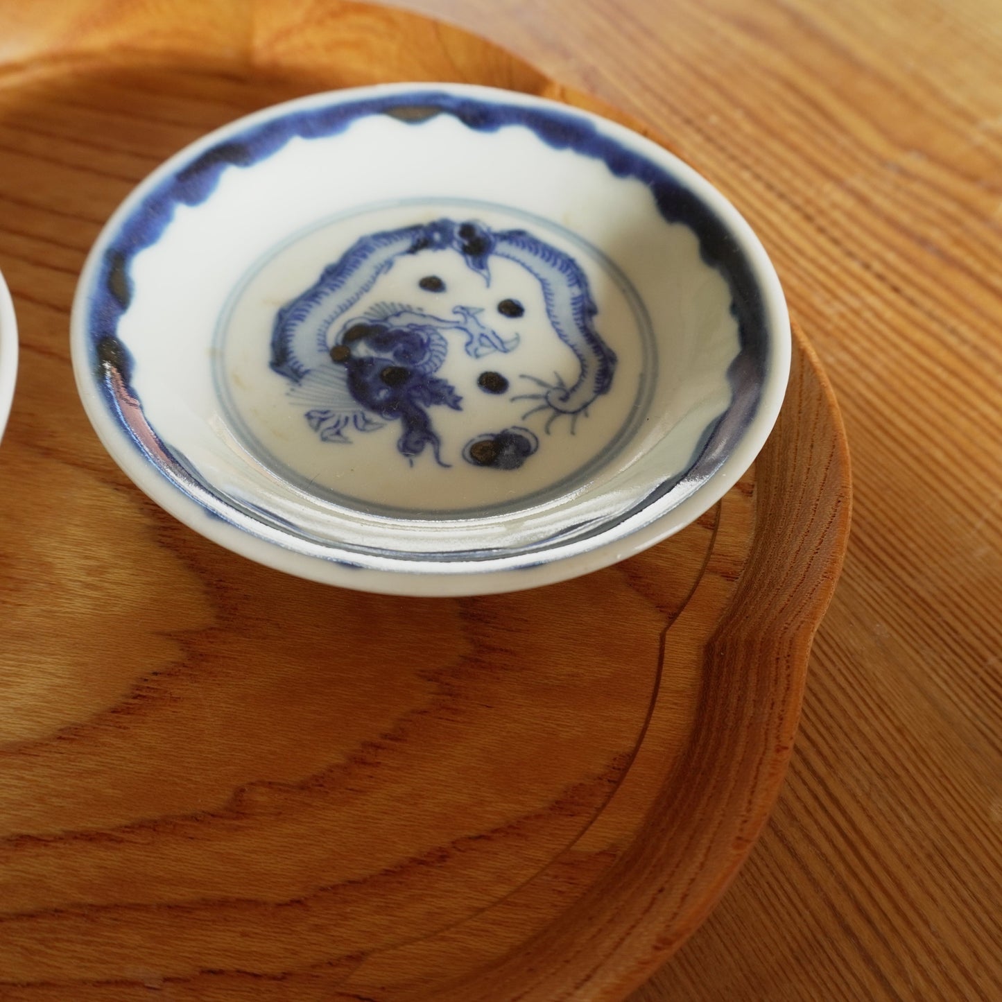 【2枚セット】染付小皿2点セット - Kotto Shop