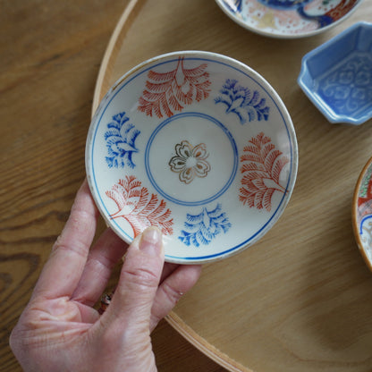 【数量限定】レトロな印判の小皿3枚セット - Kotto Shop