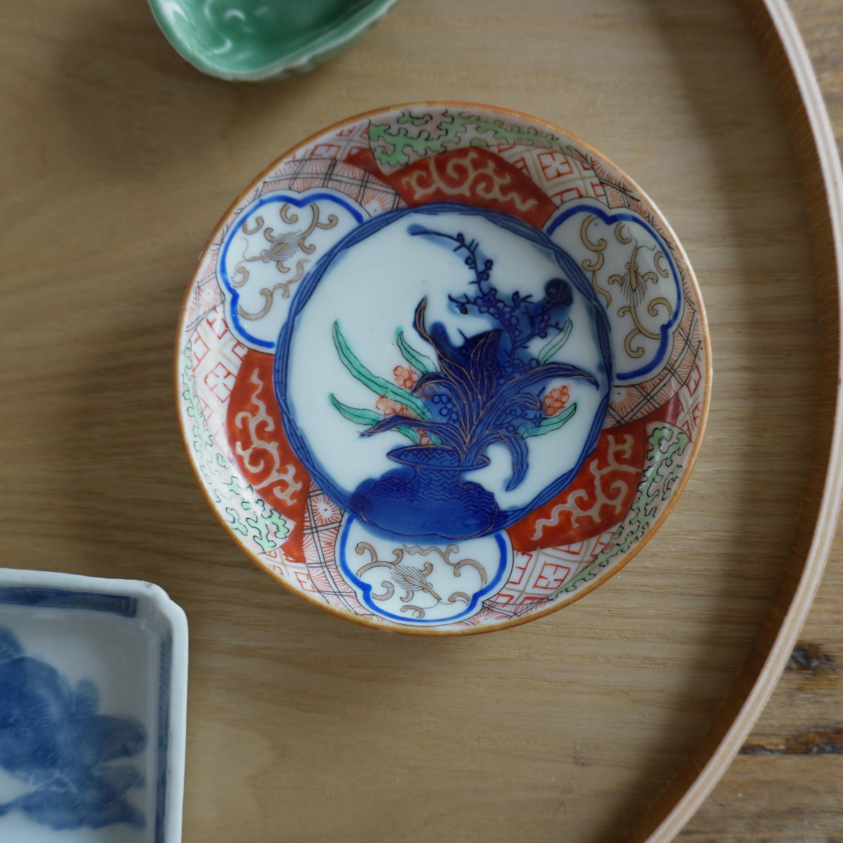 【数量限定】華やぐ色絵の小皿3枚セット - Kotto Shop