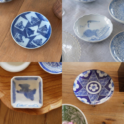 【数量限定】はじめての染付 小皿4枚セット - Kotto Shop
