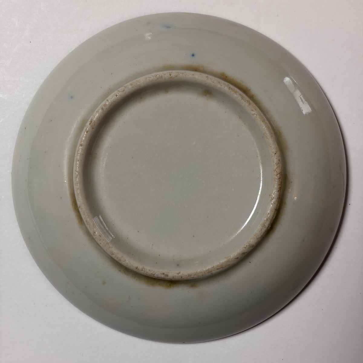 星もようの印判小皿