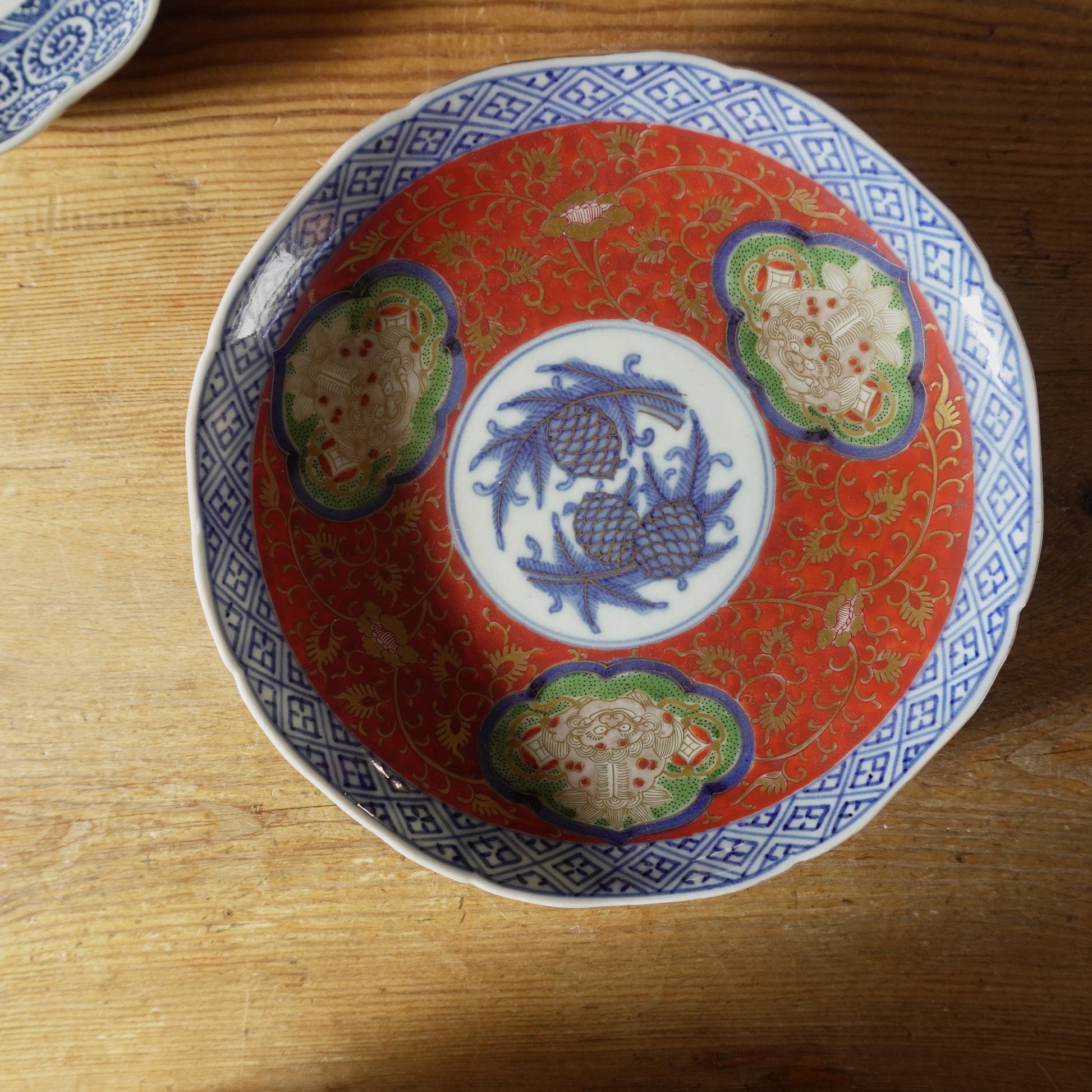 【限定セット】大聖寺伊万里と蛸唐草の7寸セット - Kotto Shop