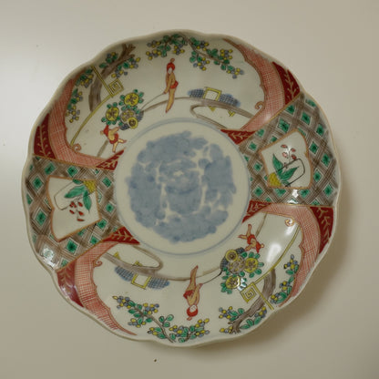 レトロで華やかな色絵7寸大正 - Kotto Shop