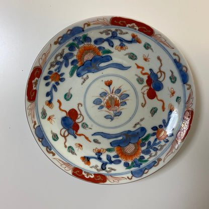 可愛らしい余白のある明治伊万里7寸 - Kotto Shop