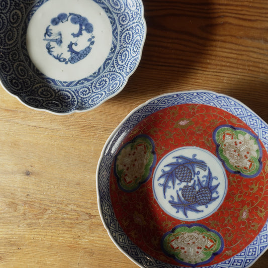 【限定セット】大聖寺伊万里と蛸唐草の7寸セット - Kotto Shop