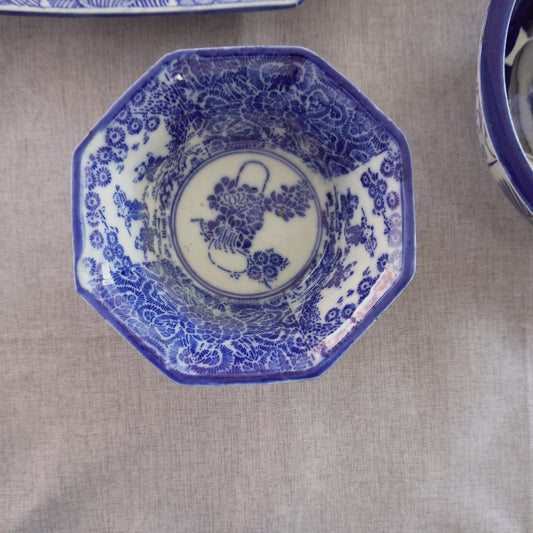 花尽くしの八角丼鉢