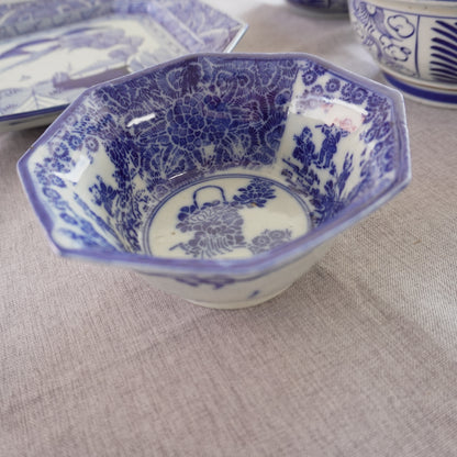 花尽くしの八角丼鉢