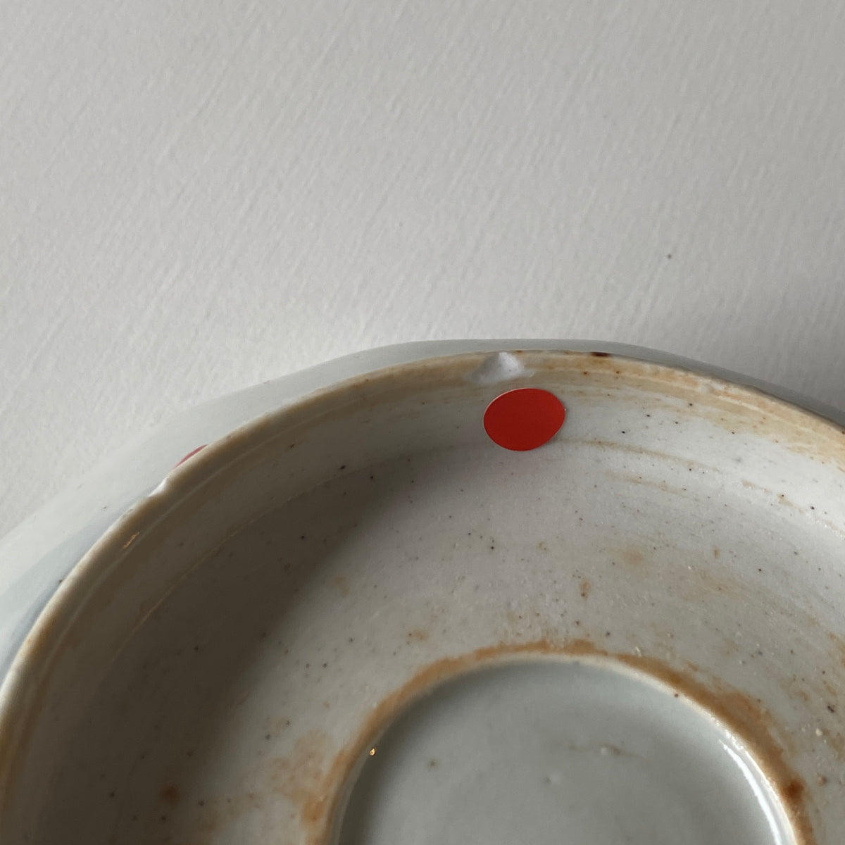 【欠け】菖蒲の花咲く輪花なます皿