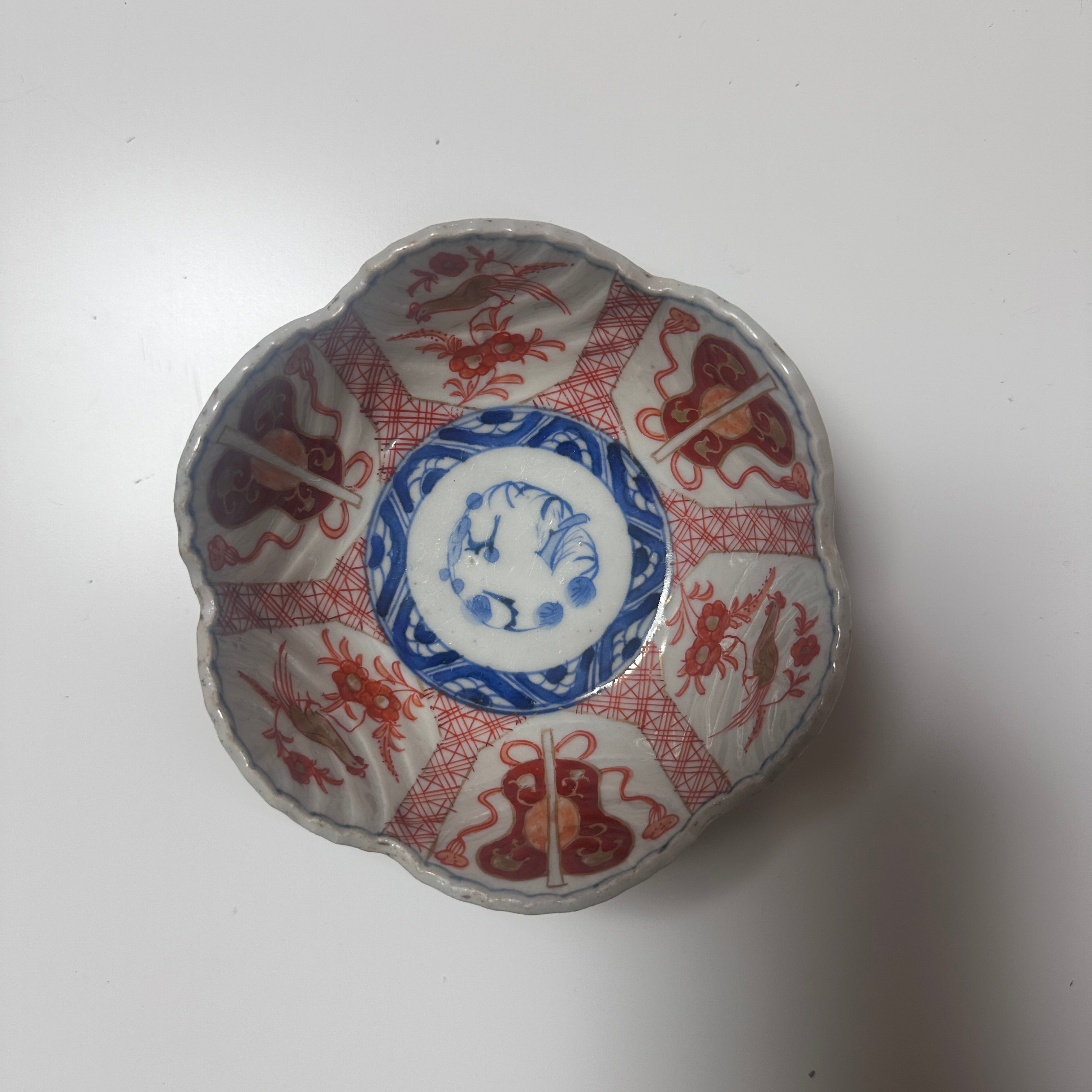 色絵　小皿　８枚 染付と色絵の美しい小皿 – Kotto Shop