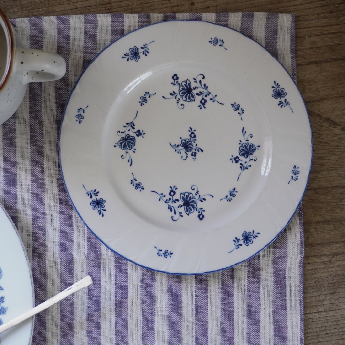 【Noritake】花咲くアンティークプレート - Kotto Shop