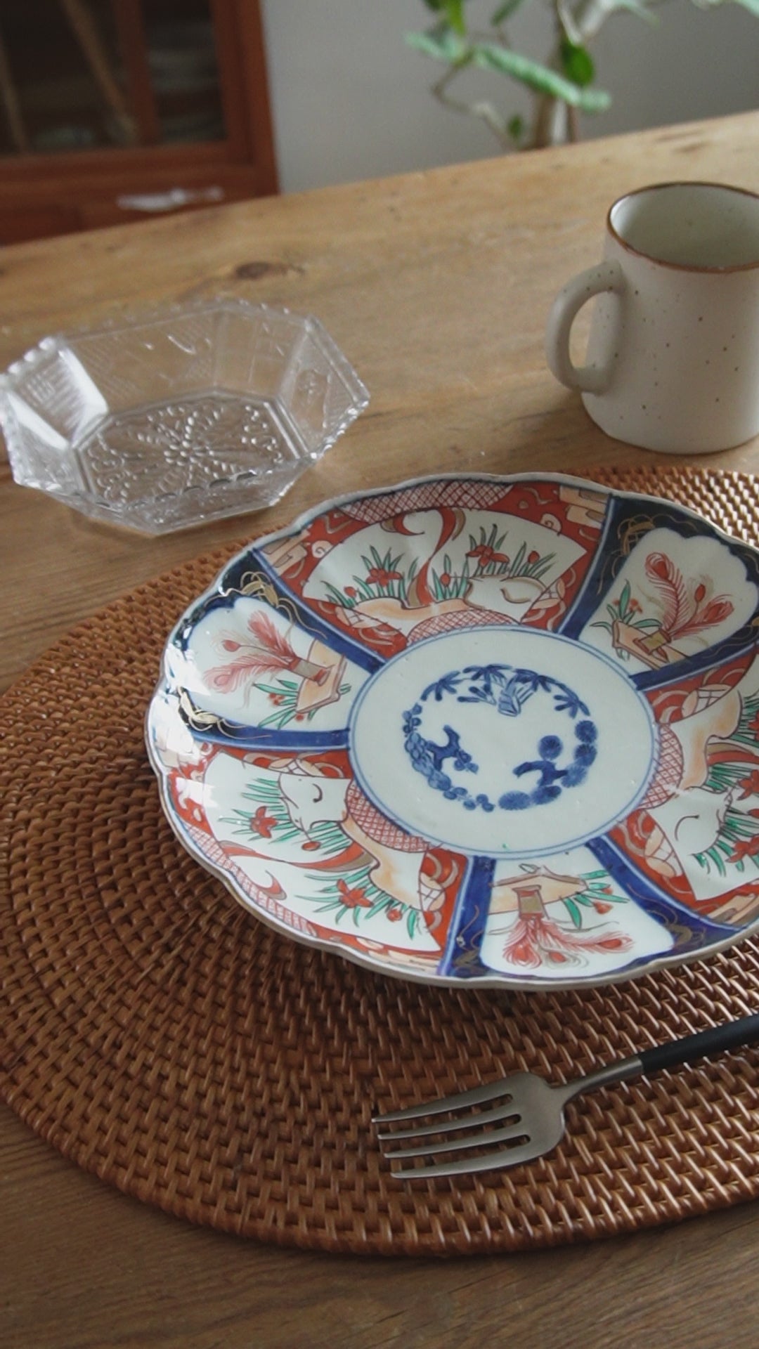 花びらのような明治伊万里7寸皿 – Kotto Shop