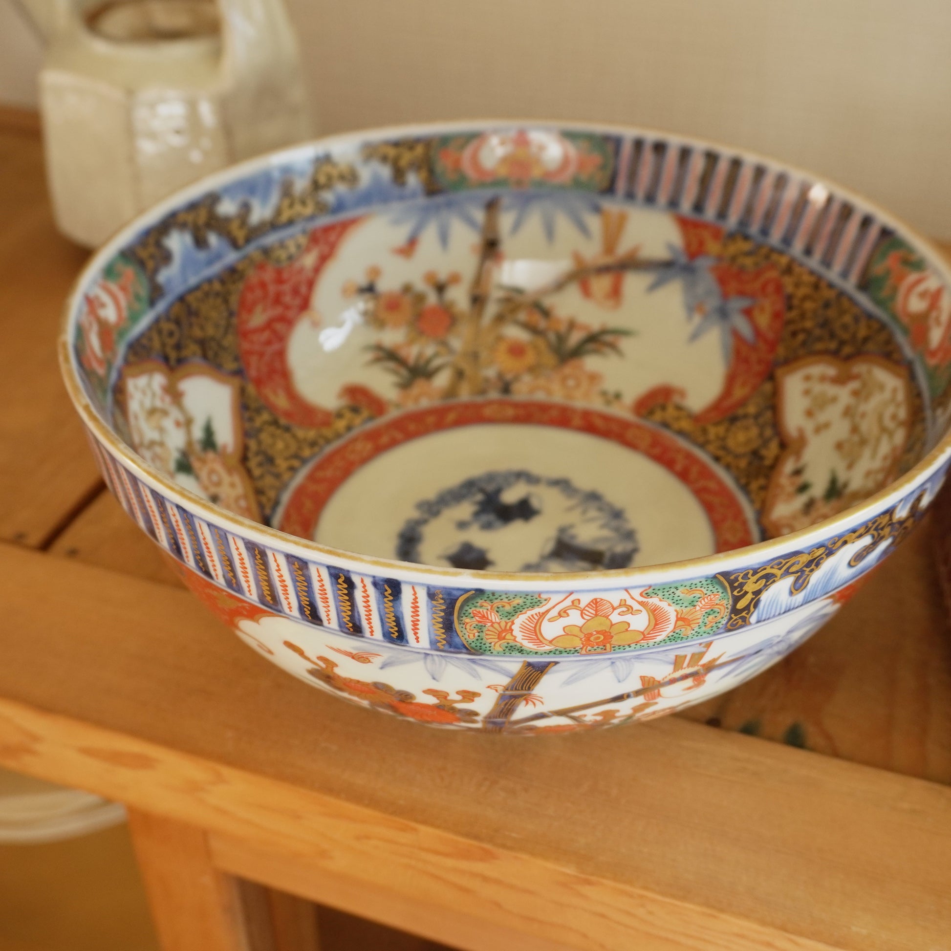 松竹梅の金彩色絵鉢 - Kotto Shop