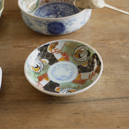 松と鶴のカジュアル小皿 - Kotto Shop