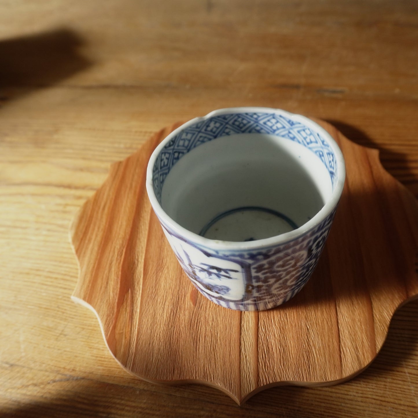 蛸唐草の巡るそば猪口 - Kotto Shop