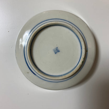 可愛らしい花唐草の古伊万里小皿 - Kotto Shop
