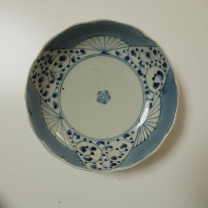 時代の美しさを感じる古伊万里くわらんか皿 - Kotto Shop