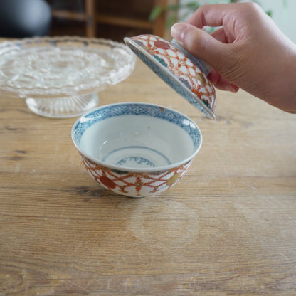 瓔珞門蓋付茶碗 - Kotto Shop