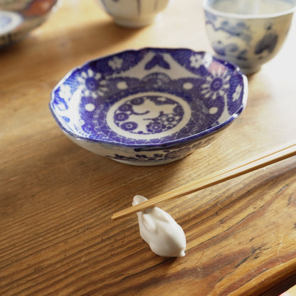 藍花に囲まれた印判なます - Kotto Shop