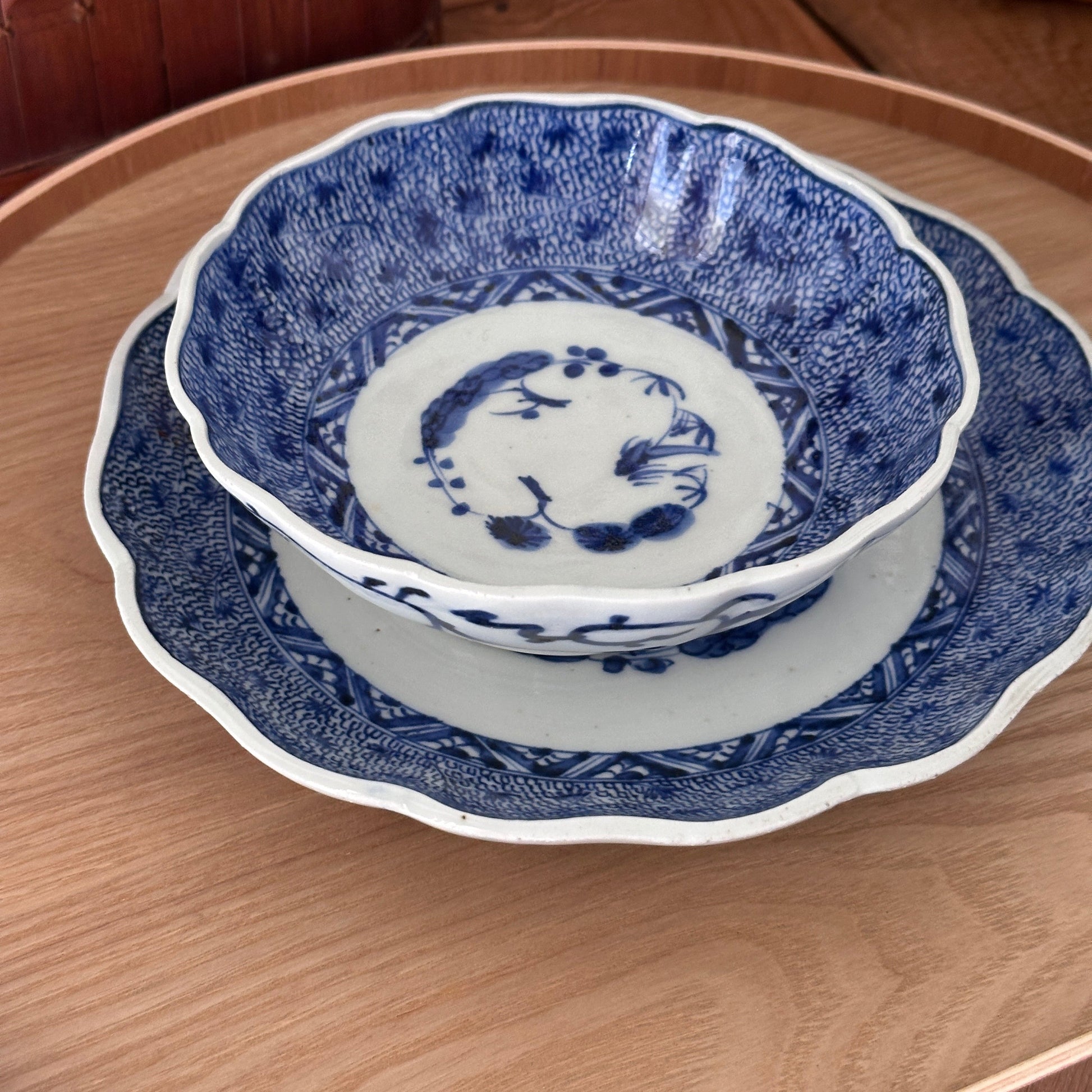 【限定セット】微塵唐草の江戸古伊万里セット - Kotto Shop