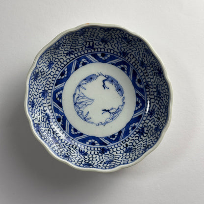 明治伊万里微塵唐草なます - Kotto Shop