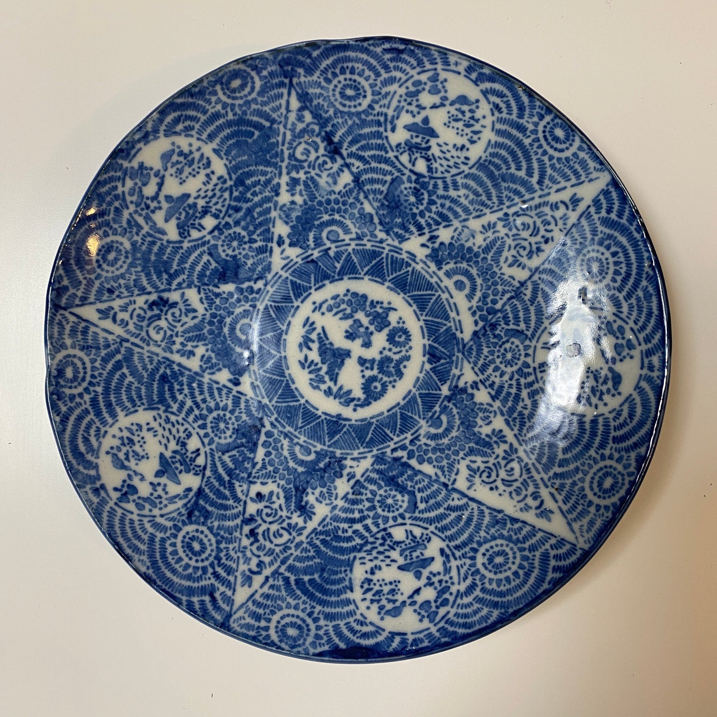 星を象る印判の中皿 - Kotto Shop