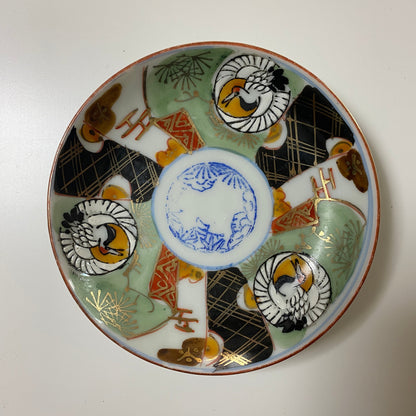 松と鶴のカジュアル小皿 - Kotto Shop
