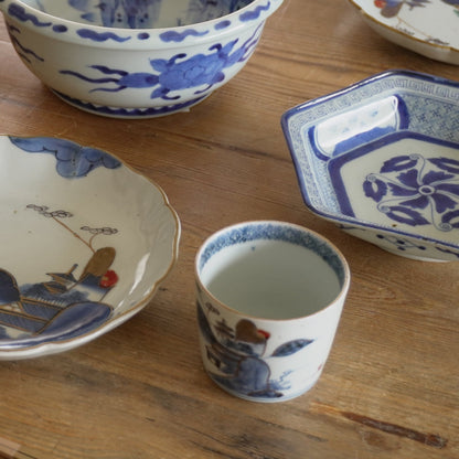 【向付】静かな山水と金彩の美しい器 - Kotto Shop