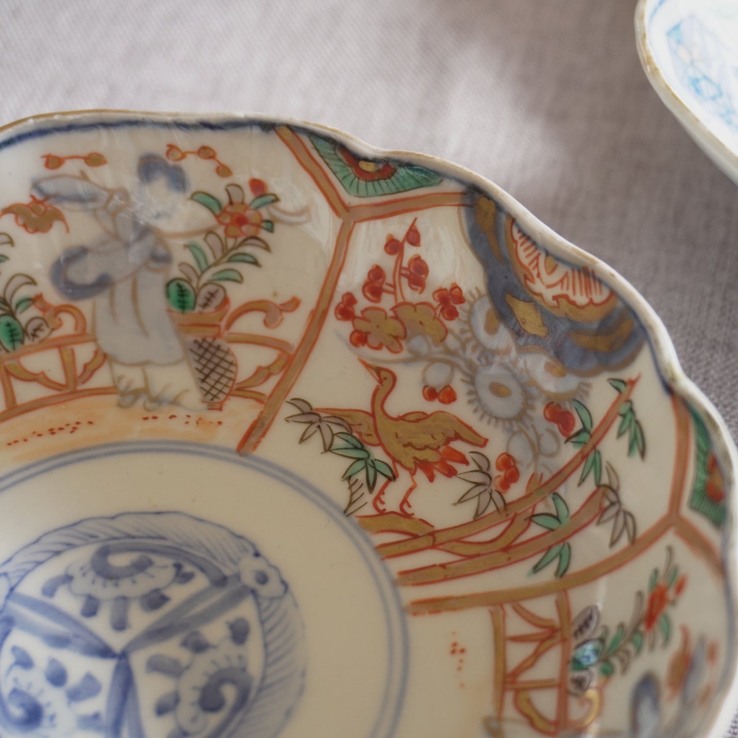 美しい金彩使いのなます皿 - Kotto Shop