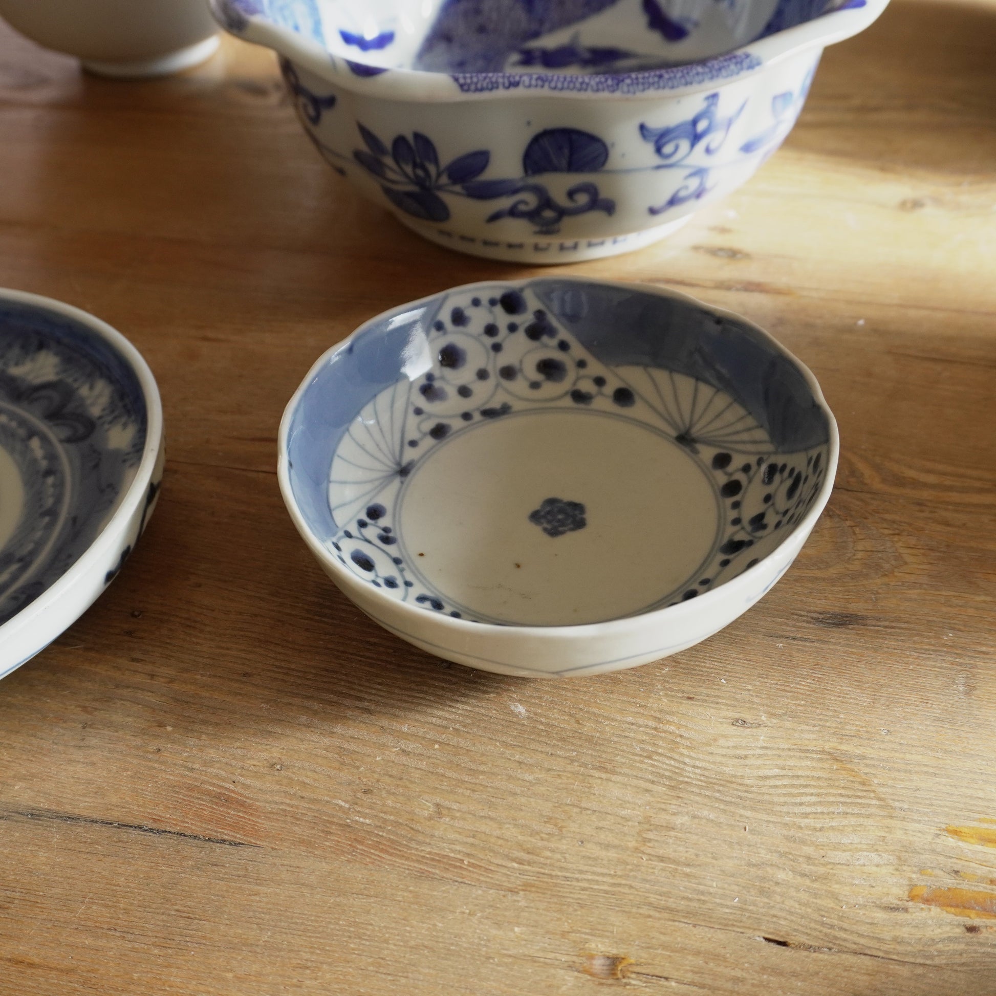 時代の美しさを感じる古伊万里くわらんか皿 - Kotto Shop