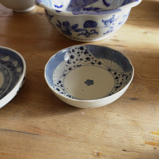 時代の美しさを感じる古伊万里くわらんか皿 - Kotto Shop