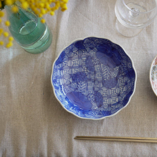 普段使いの染付なます皿 - Kotto Shop